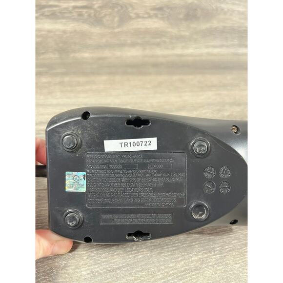 Power Sentry 5 Outlet Power Outlet Multiplier Squid Black Cord 100571 - Picture 5 of 5